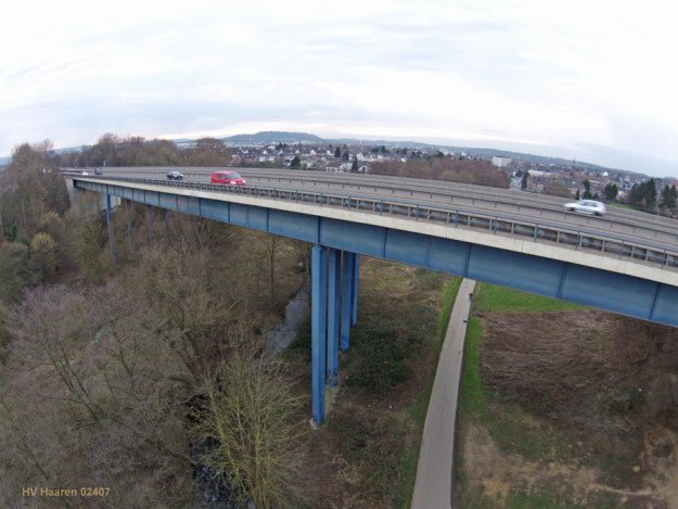 Haarbachtalbrücke am 19.01.2014 Quelle: Schloemer/HV Haaren