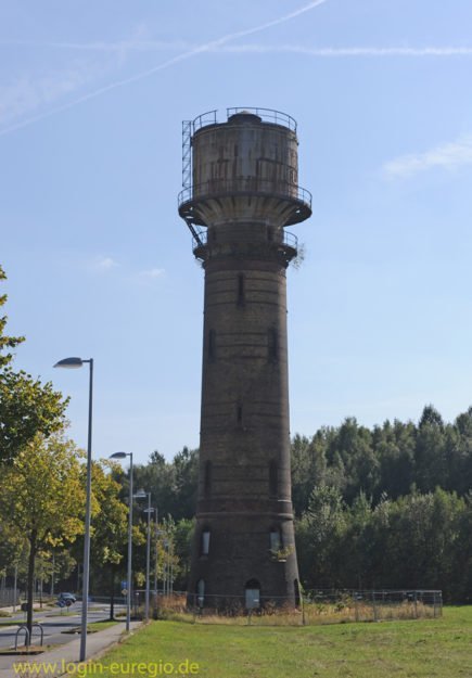 Alsdorf: Wasserturm ehemalige Grube Anna I
