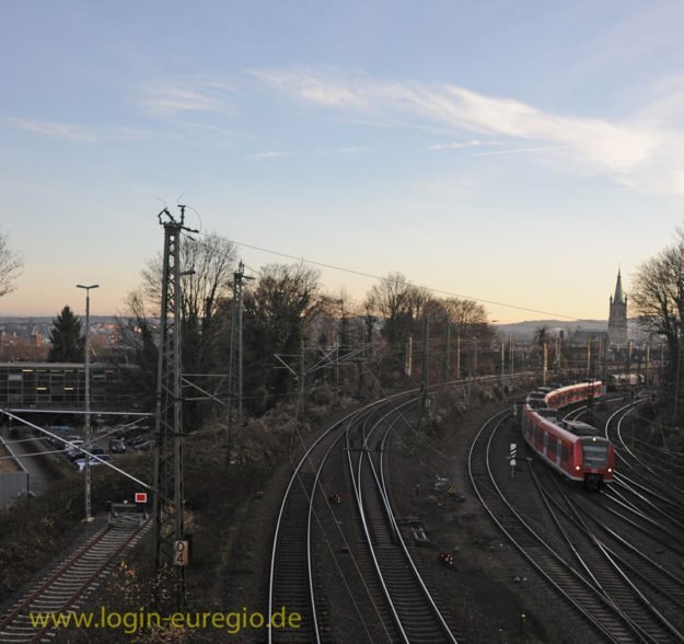 Regionalexpress zwischen Aachen-Hbf und Aachen-West